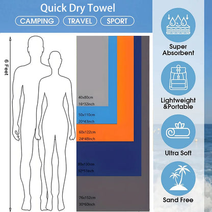 QuickDry Ativity Microfiber Towel